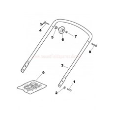 Handle, Lower Part spare parts