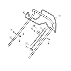 Handle, Upper Part spare parts