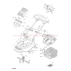 Chassis and Grass Collector spare parts