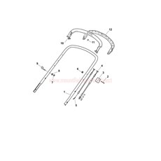 Handle, Upper Part spare parts