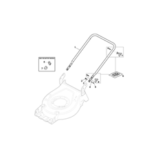 HANDLE , LOWER PART spare parts