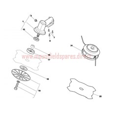 Gear case spare parts