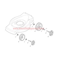 Wheels and Hub Caps spare parts