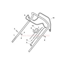 Handle, Upper Part spare parts