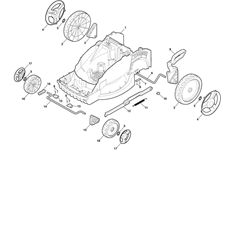 Deck and height adjusting spare parts