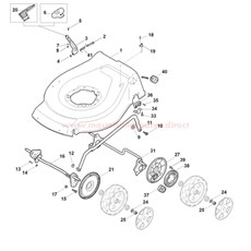 Deck And Height Adjusting spare parts