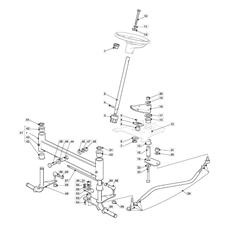 Steering spare parts
