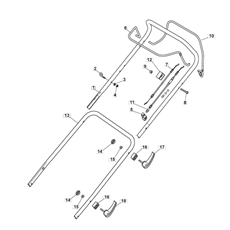 Handle, Upper Part - Quick Release spare parts