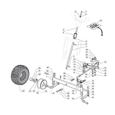 Steering spare parts
