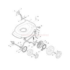 Deck And Height Adjusting spare parts