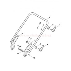 Handle, Lower Part spare parts