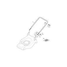 HANDLE , LOWER PART spare parts