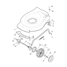 Deck and Height Adjusting spare parts