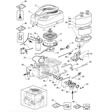 Engine - Carburettor, Air Cleaner Assy. spare parts