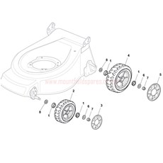 Wheel and Hub Cap spare parts