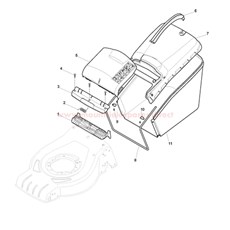 Grass Catcher Box spare parts