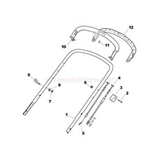 Handle, Upper Part spare parts