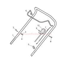 Handle, Upper Part spare parts