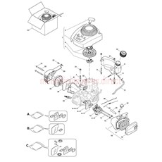 ENGINE-RS100 RECOIL-FUEL TANK spare parts