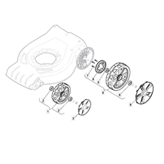 Wheels and Hub Caps spare parts