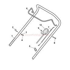 Handle, Upper part spare parts