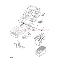 Chassis and Grass Collector spare parts