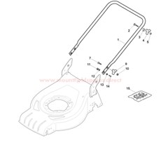 Handle, Lower Part spare parts