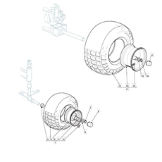 Wheels (1) spare parts