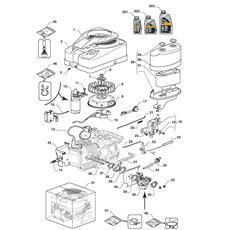 Engine - Carburettor, Air Cleaner Assy. spare parts