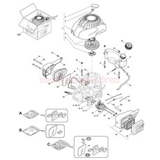 ENGINE-RSC100 RECOIL-FUEL spare parts