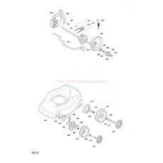 WHEEL SUSPENSION TRANSMISSION spare parts