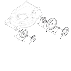Wheels and hub caps spare parts