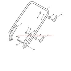 Handle, Lower Part (LUX Version) spare parts
