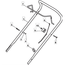 Handle, Upper Part spare parts