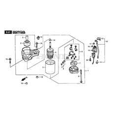 Stater Motor spare parts