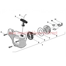Starter spare parts