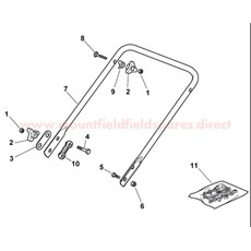 Handle, Lower Part spare parts