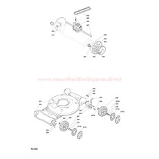 WHEEL SUSPENSION TRANSMISSION spare parts