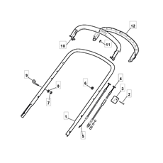Handle, Upper Part spare parts