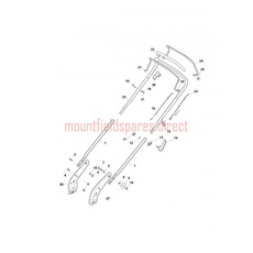 Handle, Upper Part spare parts
