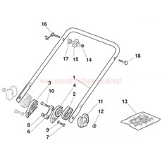 Handle, Lower Part spare parts