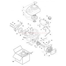 Engine - RV100 (1) spare parts