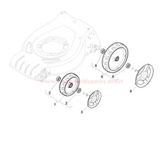 Wheels and Hub Cover spare parts
