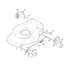 Deck and Height Adjusting spare parts
