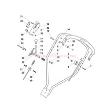 Handle, Upper Part spare parts