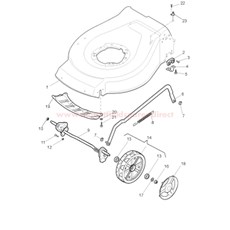 Deck Red spare parts