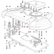 Cutting Plate (1) spare parts