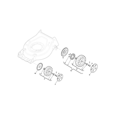 WHEEL AND HUB CAP spare parts