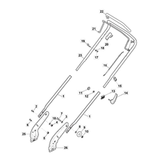 Handle, Upper Part spare parts