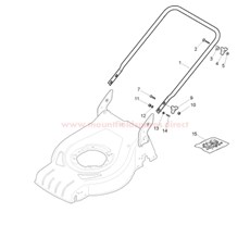 Handle, Lower Part spare parts